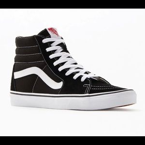 Black High Top Old School Vans